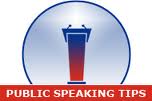speaking in public tips